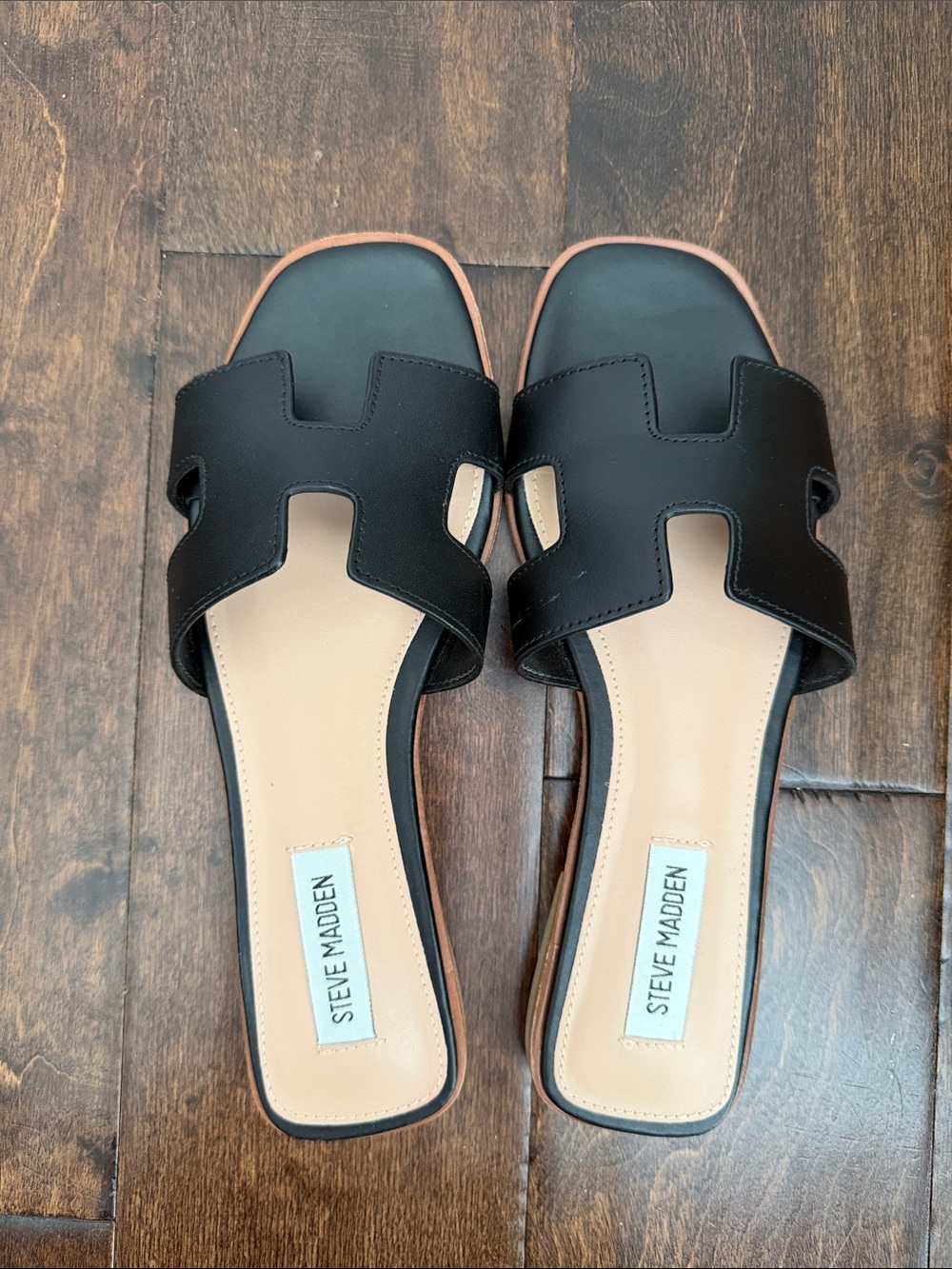 Steve Madden Greece sandals H black